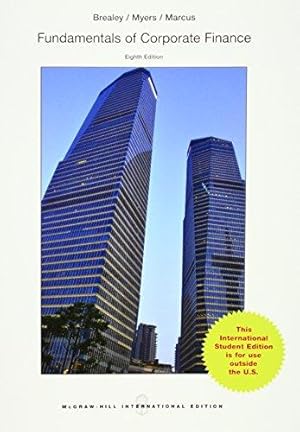 Immagine del venditore per Fundamentals of Corporate Finance venduto da WeBuyBooks