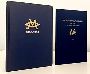2 Books: Metropolitan Club of Washington + Certificate of Incorporation, Constitution & Bylaws of...