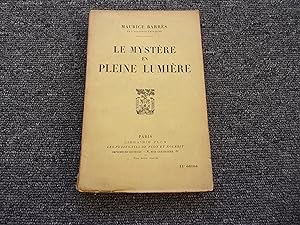 Seller image for LE MYSTERE DE LA PLEINE LUNE for sale by occasion de lire