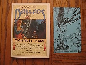 Imagen del vendedor de The Book of Ballads First Edition with Signed Plate PLUS The Book of Ballads and Sagas Portfolio Signed Limited Charles Vess a la venta por Clarkean Books