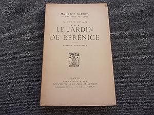 Imagen del vendedor de LE JARDIN DE BERENICE   le culte du moi III a la venta por occasion de lire