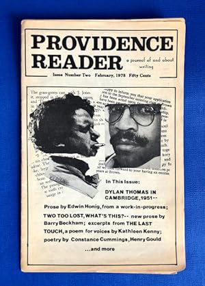 Bild des Verkufers fr Providence Reader: A Journal of and About Writing; Issue Number Two; February, 1978 zum Verkauf von Small Volume Books