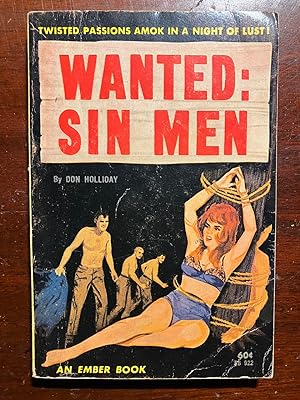 Bild des Verkufers fr Wanted: Sin Men zum Verkauf von Paper Smut