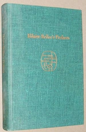 Hilaire Belloc's Prefaces written for fellow authors
