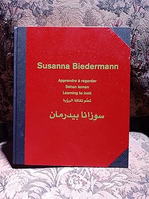 Imagen del vendedor de Susanna Biedermann: Sehen lernen a la venta por Homeless Books