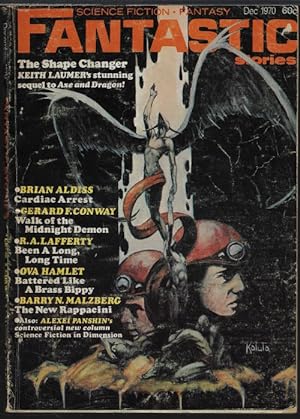 Immagine del venditore per FANTASTIC Stories: December, Dec. 1970 ("The Shape Changer") venduto da Books from the Crypt