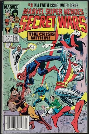 Image du vendeur pour MARVEL SUPER HEROES SECRET WARS No. 3, July 1984 mis en vente par Books from the Crypt