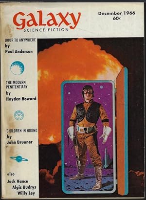 Seller image for GALAXY Science Fiction: December, Dec. 1966 ("The Palace of Love") for sale by Books from the Crypt