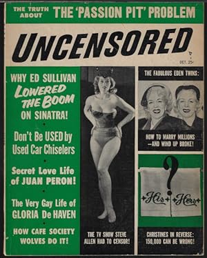 UNCENSORED; October, Oct. 1955