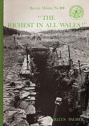 Imagen del vendedor de The Richest in All Wales The Welsh Potosi or Esgair Hir and Esgair Fraith Lead and Copper Mines of Cardiganshire British Mining No 22 a la venta por Delph Books PBFA Member