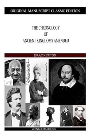 Immagine del venditore per Chronology of Ancient Kingdoms Amended venduto da GreatBookPrices