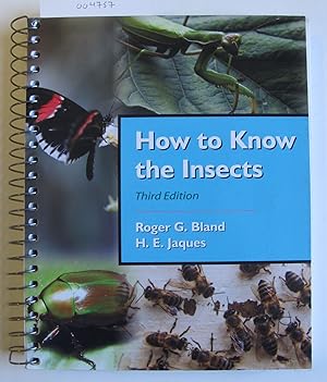 Image du vendeur pour How to Know the Insects | Third Edition mis en vente par The People's Co-op Bookstore