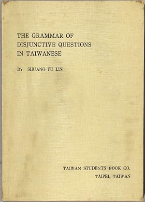 The grammar of disjunctive questions in Taiwanese