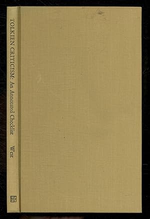 Bild des Verkufers fr Tolkien Criticism: An Annotated Checklist (The Serif Series Bibliographies and Checklists, Number 11) zum Verkauf von Between the Covers-Rare Books, Inc. ABAA