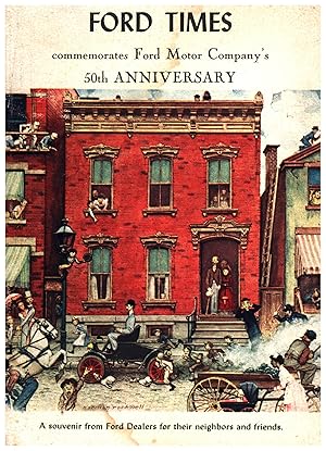 Image du vendeur pour Ford Times commemorates Ford Motor Company's 50th Anniversary / Vol. 45 No. 7 / July 1953 mis en vente par Cat's Curiosities