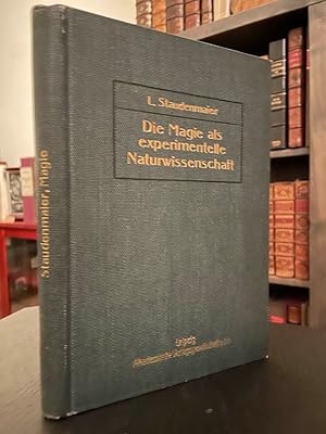 Seller image for Die Magie als experimentelle Naturwissenschaft. for sale by Reginald C. Williams Rare Books