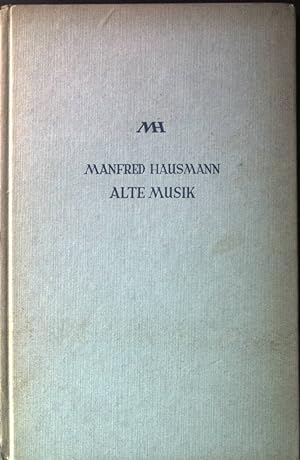 Alte Musik : Gedichte.