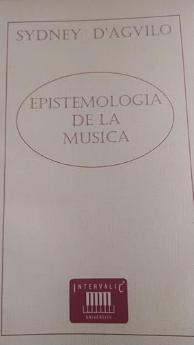 Imagen del vendedor de Epistemologa de la msica a la venta por Libreria Anticuaria Camino de Santiago