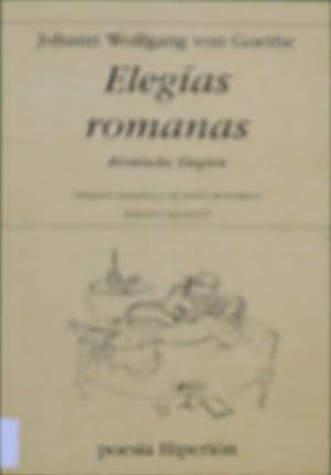 Imagen del vendedor de Elegas romanas (Rmische Elegien) a la venta por Librera Alonso Quijano