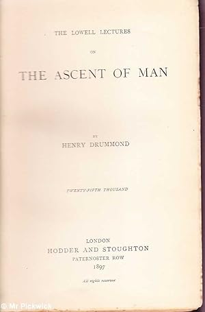 Lowell Lectures on The Ascent of Man