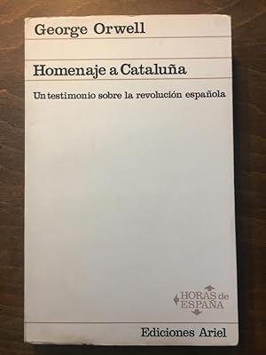 Imagen del vendedor de Homenaje a Cataluña a la venta por Libreria Anticuaria Camino de Santiago