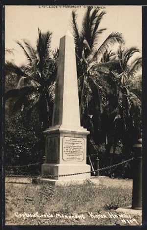 Seller image for Postcard Kona, HI, Captain Cook`s Monument for sale by Bartko-Reher