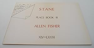 Seller image for STANE, drafted 31.12.75, comprising most of place Book III, place forty-five to eighty-one, Second Movement for sale by Test Centre Books