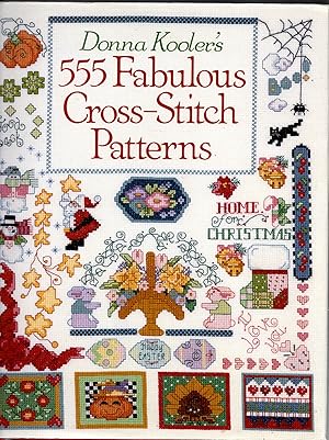 Imagen del vendedor de Donna Kooler's 555 Fabulous Cross Stitch Patterns a la venta por Michael Moons Bookshop, PBFA