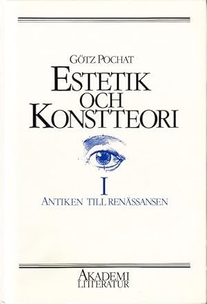 Imagen del vendedor de Estetik och konstteori. I-II. a la venta por Centralantikvariatet