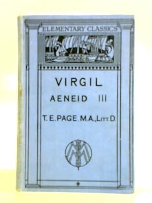 Bild des Verkufers fr P. Vergili Maronis Aeneidos - Lib. III zum Verkauf von World of Rare Books