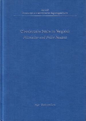 Imagen del vendedor de Oberdeutsche Stdte im Vergleich Mittelalter und Frhe Neuzeit. a la venta por Centralantikvariatet