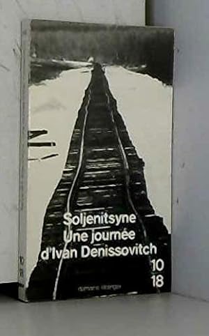 Seller image for Une journee d'ivan denissovitch for sale by Dmons et Merveilles