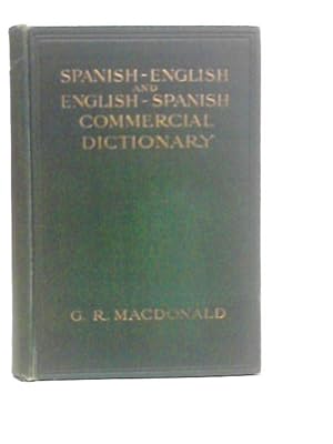 Seller image for Spanish-English And English-Spanish Commercial Dictionary for sale by World of Rare Books