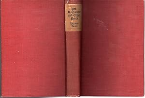 Image du vendeur pour Pre-Raphaelite and Other Poets; Lectures by Lafcadio Hearn mis en vente par Dorley House Books, Inc.