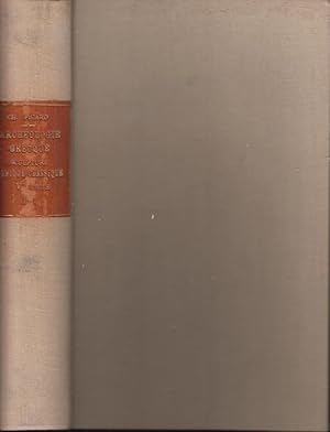Seller image for MANUAL d'Archologie Grecque. v. II/1 La, Sculpture: priode classique for sale by PRISCA