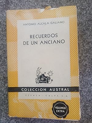 Imagen del vendedor de Recuerdos de un anciano a la venta por Pepe Store Books