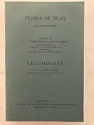 Seller image for Flora of Iraq : Volume Three : Leguminales for sale by Joseph Burridge Books