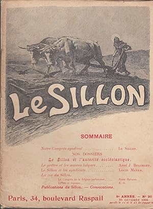 Imagen del vendedor de Le Sillon 25 octobre 1906 a la venta por PRISCA