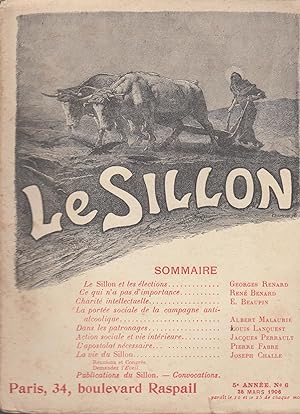 Imagen del vendedor de Le Sillon 25 mars 1906 a la venta por PRISCA