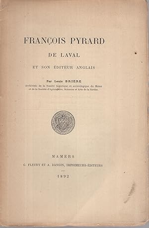 Seller image for Franois Pyrard de Laval et son diteur Anglais. for sale by PRISCA