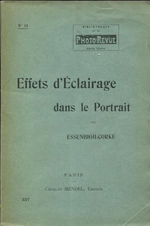 Seller image for Effets d'clairage dans le portrait, par Essenhigh-Corke. for sale by PRISCA