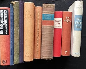 Konvolut: 14 Bücher Geschichte, Kunst-, Literatur- u. Kulturgeschichte