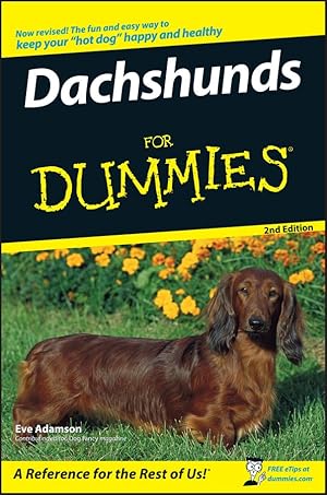 Seller image for Dachshunds For Dummies for sale by Reliant Bookstore