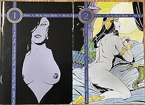 Image du vendeur pour [Underground Comix] The Blue Glamour Book #1-2 Complete Comics Set Dark Ladies & Fantasex mis en vente par Brown Bag Books