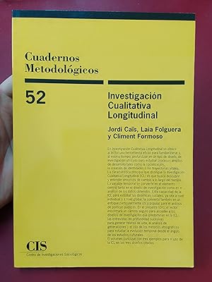 Seller image for Investigacin cualitativa longitudinal for sale by Librera Eleutheria