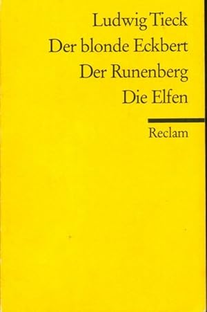 Seller image for Der blonde eckbert - Johann Tieck for sale by Book Hmisphres