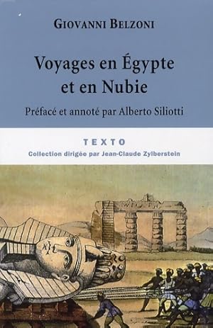 Voyages en Egypte et en nubie - Giovanni Belzoni