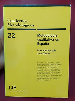 Metodología cualitativa en España