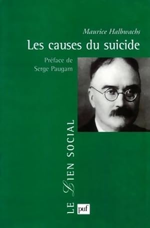 Les causes du suicide - Maurice Halbwachs