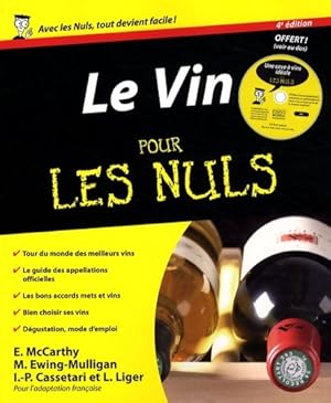 Image du vendeur pour VIN 4ED POUR LES NULS + CD GRA - Ed Mccarthy mis en vente par Book Hmisphres